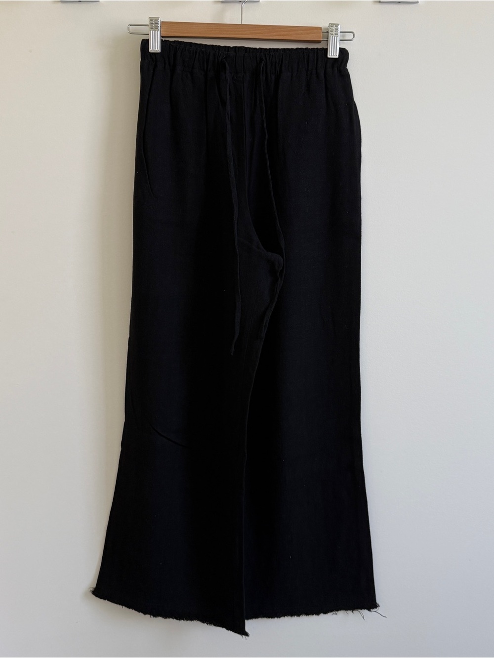 Cotton On black linen style pants
